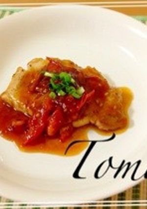 美味しい♪トマトポークソテー-レシピのメイン写真