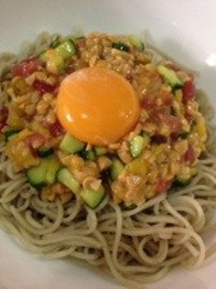切って混ぜるだけ☆納豆そば-レシピのメイン写真