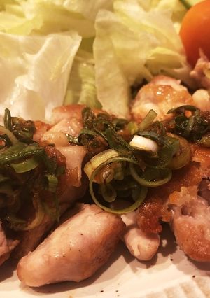 簡単!!鶏もも肉の香味だれ♪-レシピのメイン写真