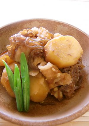 じゃが芋と豚バラの煮物-レシピのメイン写真