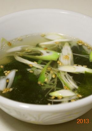簡単♪ 中華若布スープ-レシピのメイン写真