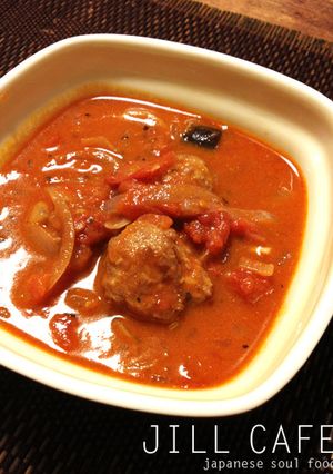 肉団子のトマト煮込み-レシピのメイン写真