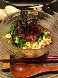 濃厚かつサッパリぶっかけ素麺-レシピのメイン写真