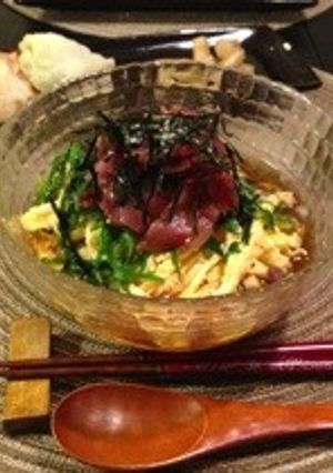 濃厚かつサッパリぶっかけ素麺-レシピのメイン写真