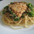 たらこサワークリームとオクラの冷製パスタ