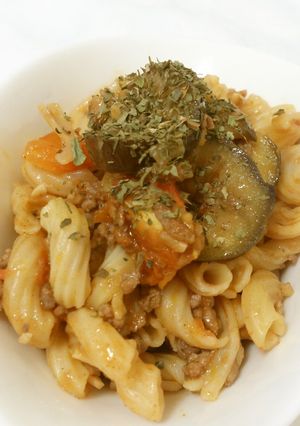 茄子とトマトのボロネーゼ-レシピのメイン写真