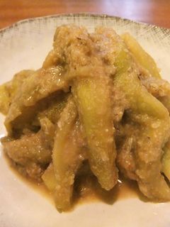 レンジで簡単*蒸しナスの胡麻和え*-レシピのメイン写真
