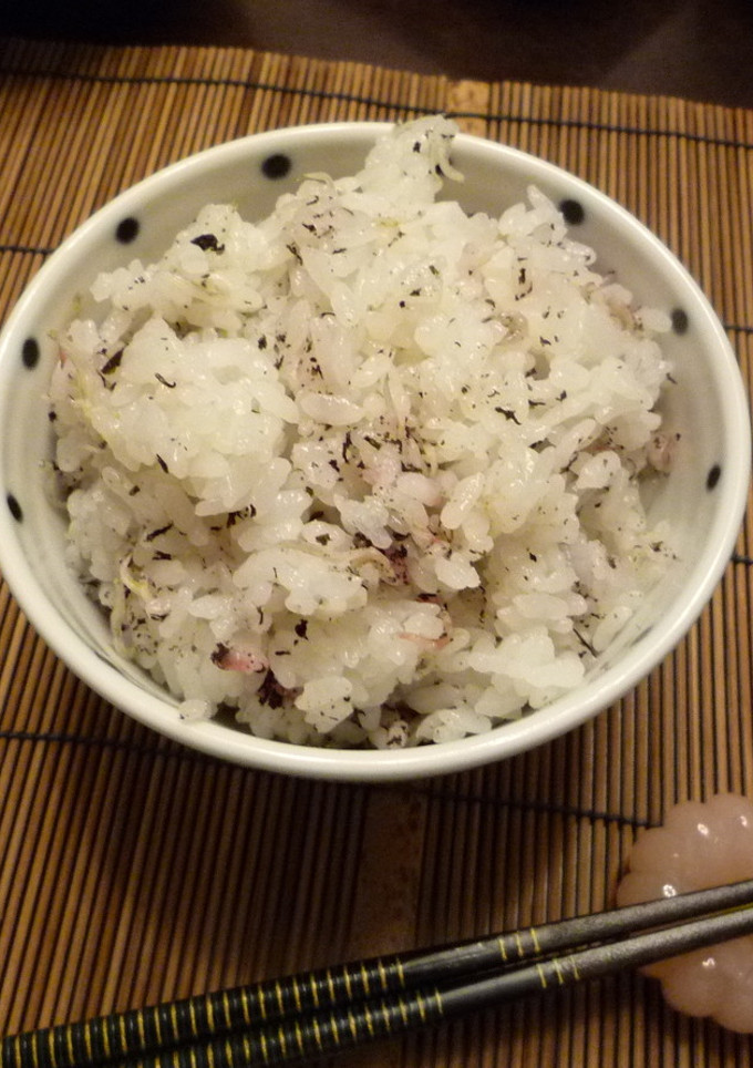 ゆかりとじゃこの炊き込みご飯-レシピのメイン写真