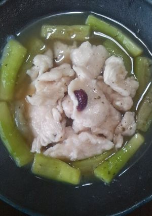 鶏肉と茄子のツルツル梅だし味-レシピのメイン写真