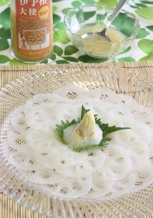 れんこんのカルパッチョ風-レシピのメイン写真