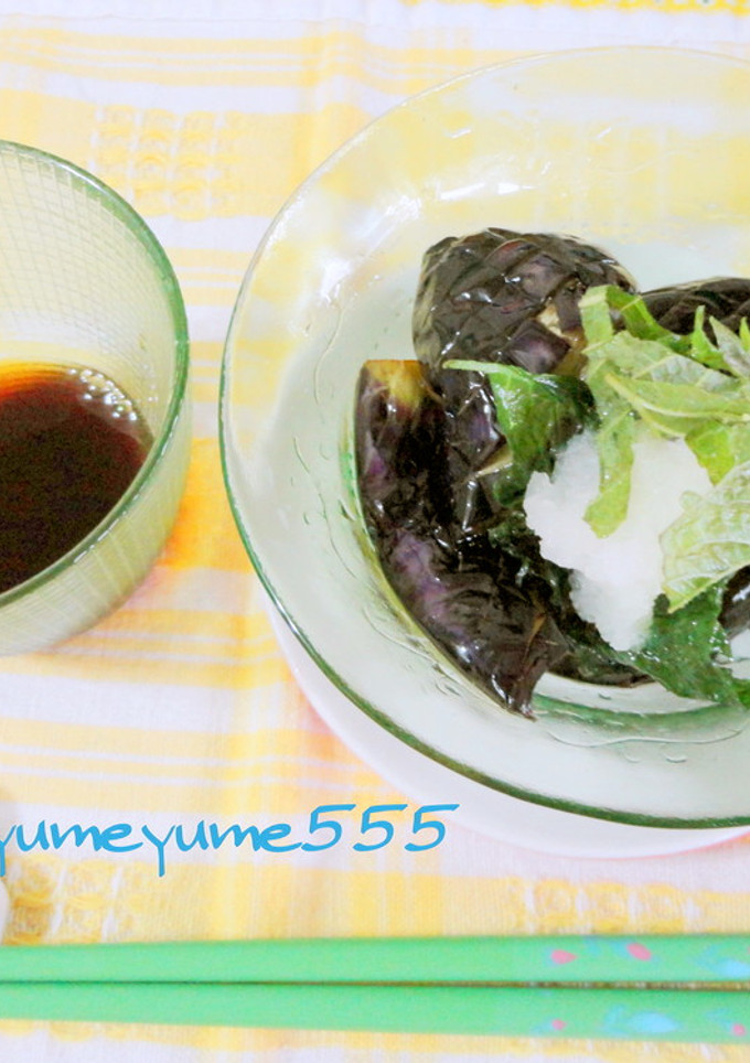 茄子の揚げ出しおろし-レシピのメイン写真