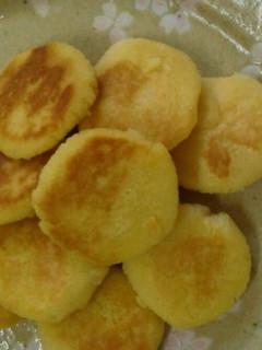 フライパンで焼おから-レシピのメイン写真