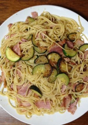 ズッキーニのパスタ-レシピのメイン写真