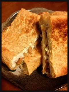 納豆お揚げ焼き-レシピのメイン写真