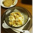 黒糖がけ&ビスケット乗せバニラアイス