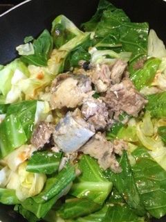 鯖缶とキャベツの炒めもの-レシピのメイン写真
