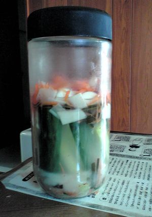 キュウリの水キムチ-レシピのメイン写真