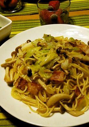 春キャベツの和風パスタ-レシピのメイン写真