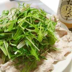 รูปของ 塩ぽん酢ｄｅ香味野菜の豚しゃぶサラダ