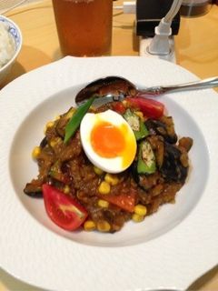 20130624こくまろ夏野菜カレー-レシピのメイン写真