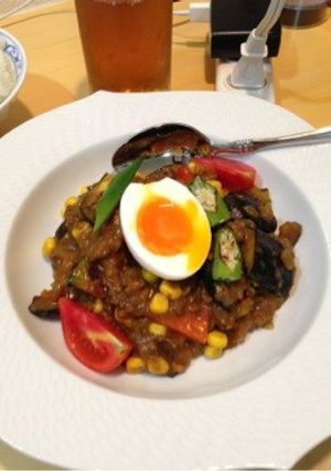 20130624こくまろ夏野菜カレー-レシピのメイン写真