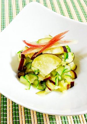 ナスとキュウリの酢の物♪-レシピのメイン写真