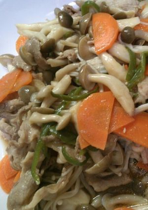 豚肉ときのこの野菜炒め-レシピのメイン写真