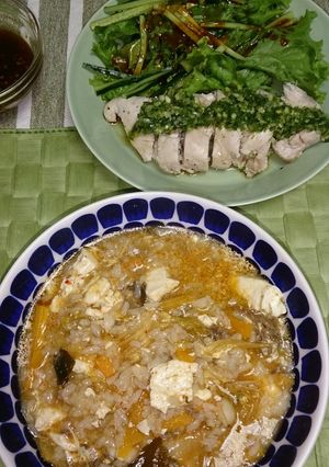 お手軽♪コストコ食材でカルビクッパ風-レシピのメイン写真