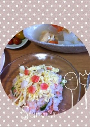 鮭の混ぜ寿司-レシピのメイン写真