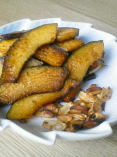 かぼちゃのにんにくオイル焼き-レシピのメイン写真