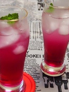 夏バテ防止クエン酸なしの赤しそジュース -レシピのメイン写真