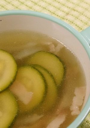 ズッキーニの夏スープ☆-レシピのメイン写真