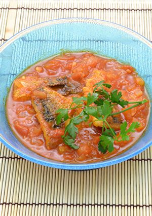 さばのトマト煮/イタリアン・メイン魚料理-レシピのメイン写真