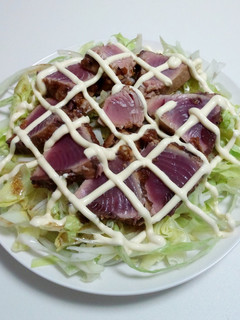 カツオの中華風たたきサラダ-レシピのメイン写真