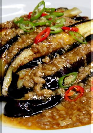 茄子の麻婆ソースかけ-レシピのメイン写真