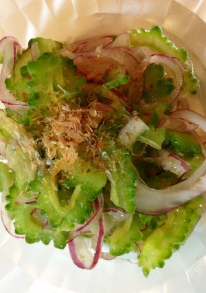 ゴーヤの胡麻油酢の物-レシピのメイン写真