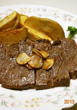 弱火で焼く、正しいステーキの焼き方-レシピのメイン写真