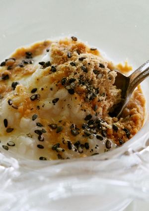 夏のデザート！ヨーグルトの甘酒ゴマきな粉-レシピのメイン写真
