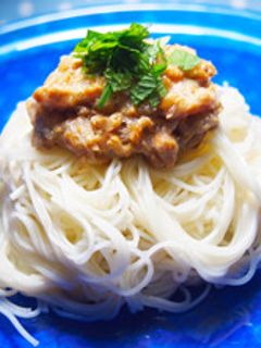 大葉納豆ソーメン-レシピのメイン写真