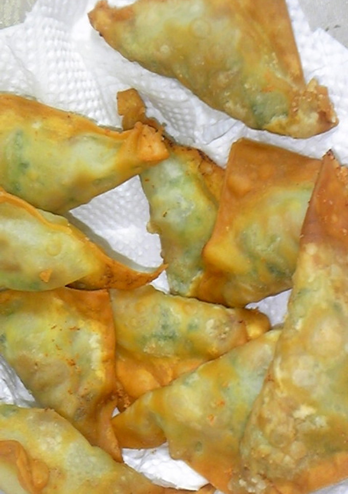 納豆とゴーヤーのワンタン皮包み揚げ-レシピのメイン写真