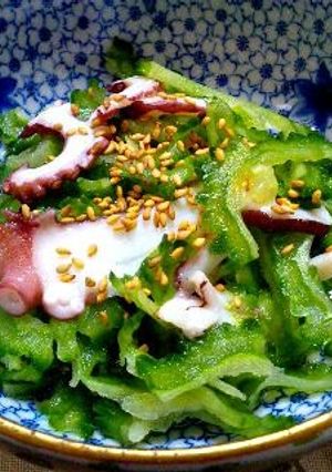 ゴーヤのタコ酢♡-レシピのメイン写真