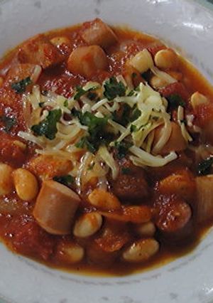 大豆とウインナーのトマト煮-レシピのメイン写真