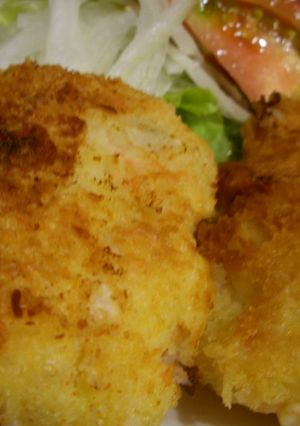 残りの焼き鮭でコロッケ☆-レシピのメイン写真