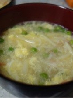 タケノコとカニカマの春雨スープ-レシピのメイン写真