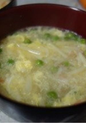 タケノコとカニカマの春雨スープ-レシピのメイン写真