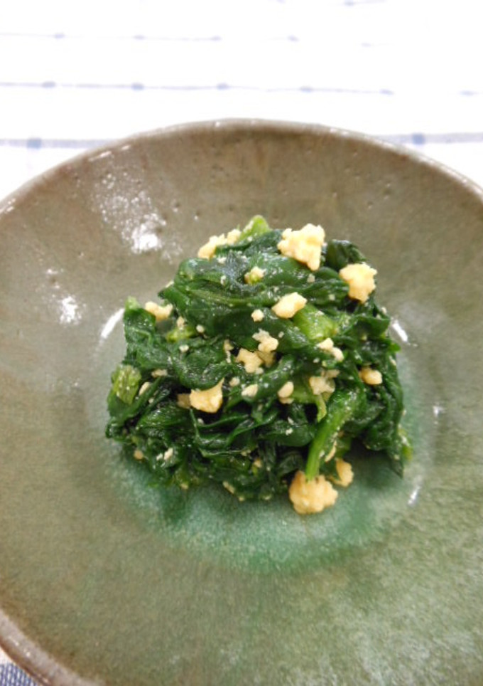 ほうれん草の菜種和え-レシピのメイン写真