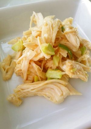 鶏ささみの味噌あえ-レシピのメイン写真