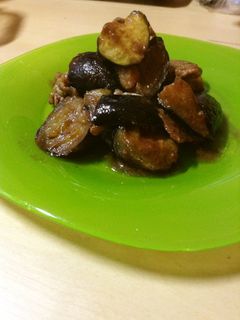 茄子と豚肉の生姜炒め-レシピのメイン写真