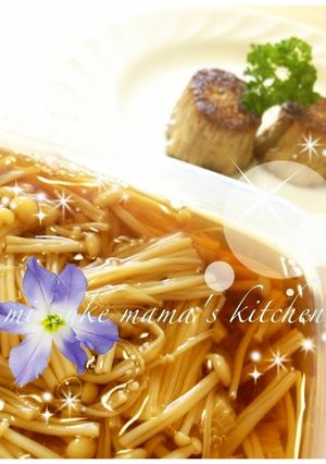 常備菜❤手作りなめたけと帆立貝柱｡ஐஃ-レシピのメイン写真
