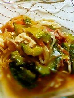 簡単調理!栄養満点ゴーヤチャンプルー-レシピのメイン写真